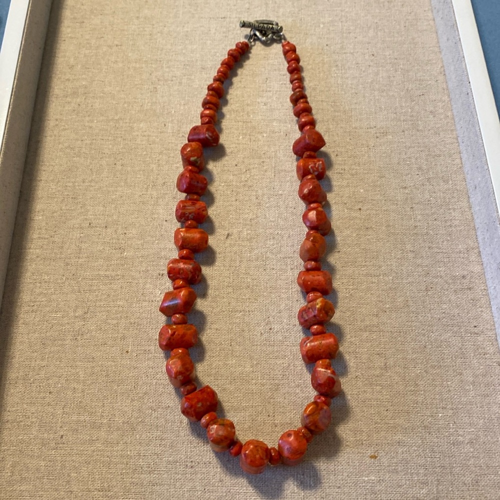 Silpada’s own Red Coral Necklace!